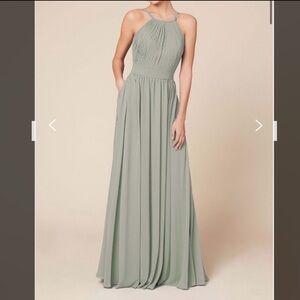 Dear Cleo, Bella full length bridesmaid dress